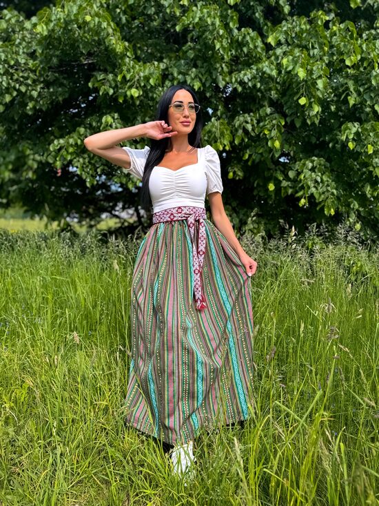 Zaļi Līgo svētku maxi svārki